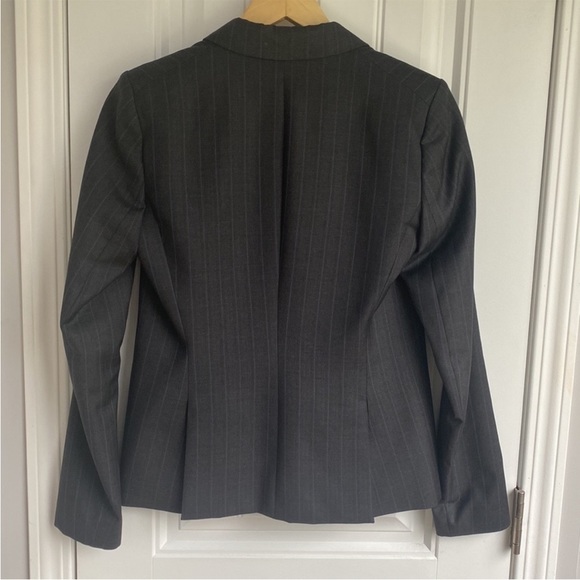 Theory Wool Pinstripe Blazer - Picture 3 of 4